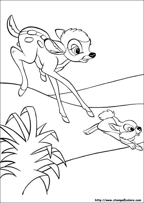 Disegni Bambi 2